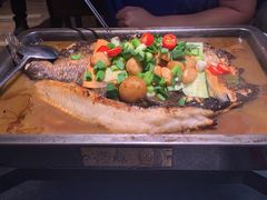 -探鱼·鲜青椒爽麻烤鱼(北京路天河城店)