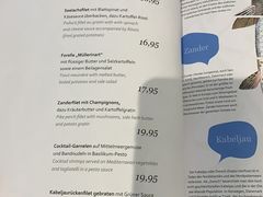 菜单-NORDSEE Frankfurt Fisch Franke