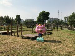 -田园东方蜜桃村的田野营地
