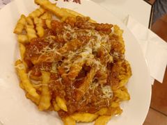 肉酱芝士焗薯条-大哥餐厅(西城花园店)