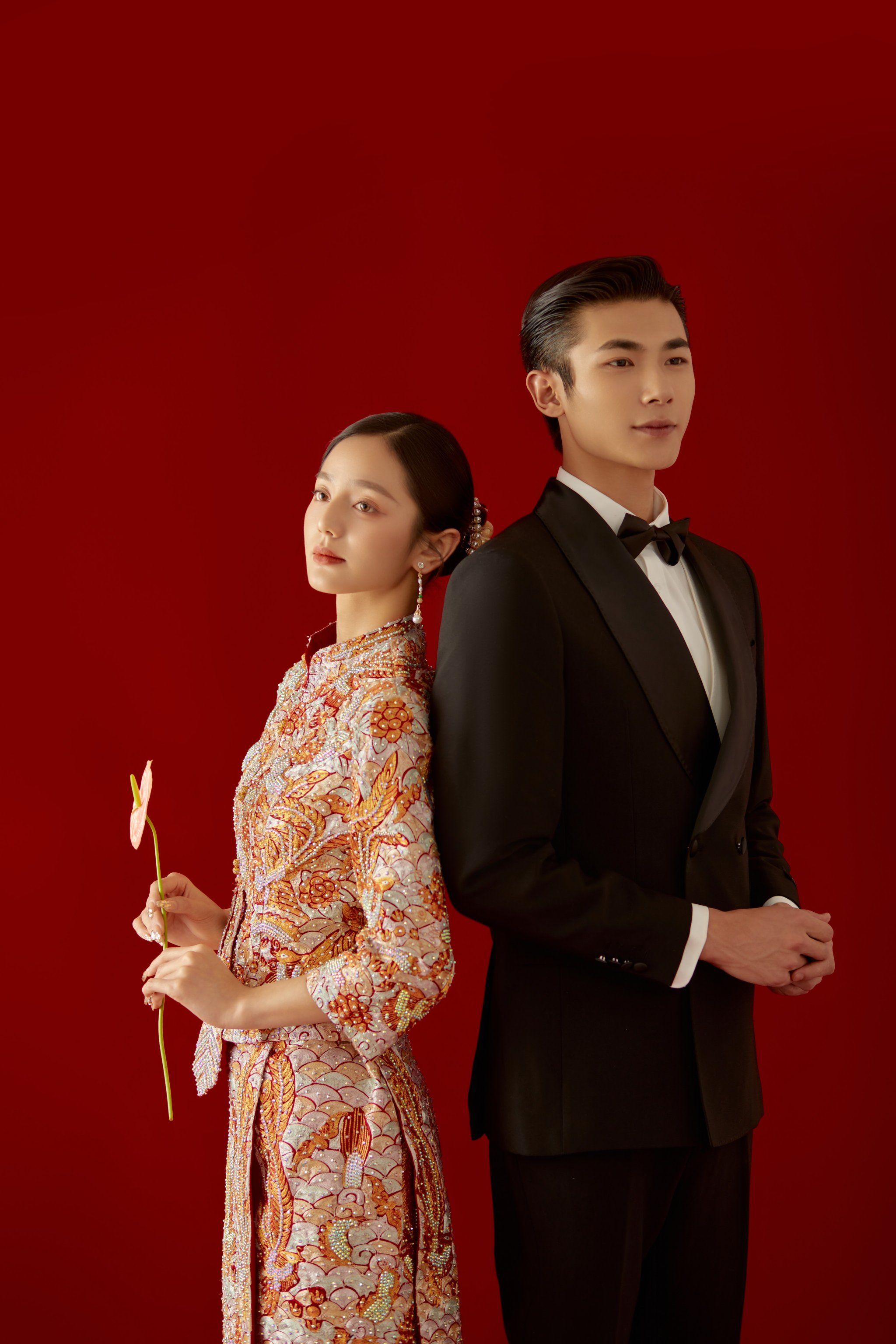 美好的你,
传承中式婚纱照#中式婚纱照#愿每个女孩都能嫁给爱情