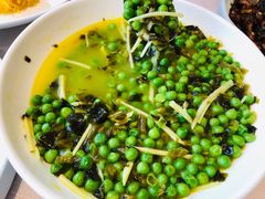 咸菜笋丝小豌豆-道道鲜·崇明私房菜(五角场店)