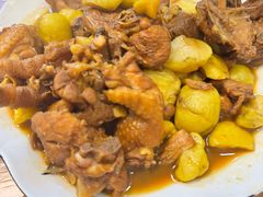 板栗烧鸡-竹乡人家大鱼头(南山竹海店)