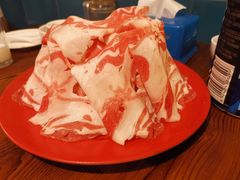 羊肉片-洞庭洲·防空洞火锅·烧烤·铜锅涮肉(新百广场店)