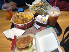 香辣鸡腿堡-肯德基(孝陵卫地铁站店)