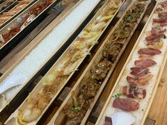 -胡须哥网红竹筒菜