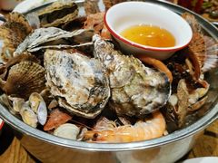大锅蒸海鲜-永红源·啤酒烧烤海鲜大排档(台柳路店)