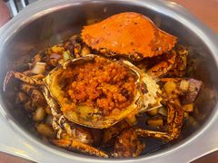 香辣蟹炒菜-秦记香辣蟹(松榆里店)