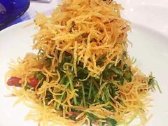 巧拌豆苗-四季民福烤鸭店(王府井灯市口店)