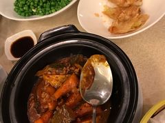 酸菜炒青豆-唐宫