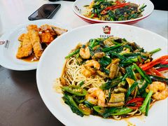 洋葱鳝丝盖浇饭-常熟炒浇面馆(蓝旗街店)