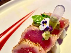 前菜&nbsp;麻香蓝鳍金枪鱼-天玑高空江景餐厅&酒吧Sky Secret Restaurant&Bar