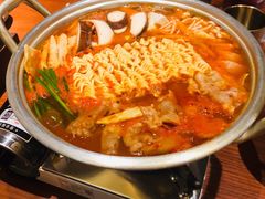 泡菜肥牛部队锅-春熙台韩国料理·章鱼肥牛(西丽店)