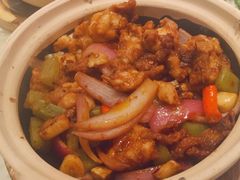 香辣酱啫牛蛙-啫·粤风料理·啫啫煲(仓山万达广场店)