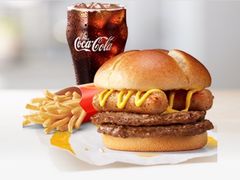 不素之霸双层牛堡套餐-麦当劳(瓦房店世纪广场店)