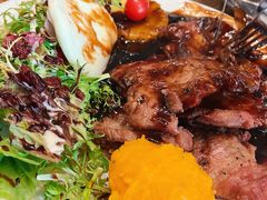 熏烤梅肉猪排-机器人火炉披萨