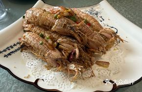 Peeled Prawn with Mushrooms