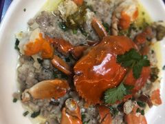 黑豚骨蒸蟹膏-老乡村美食农庄