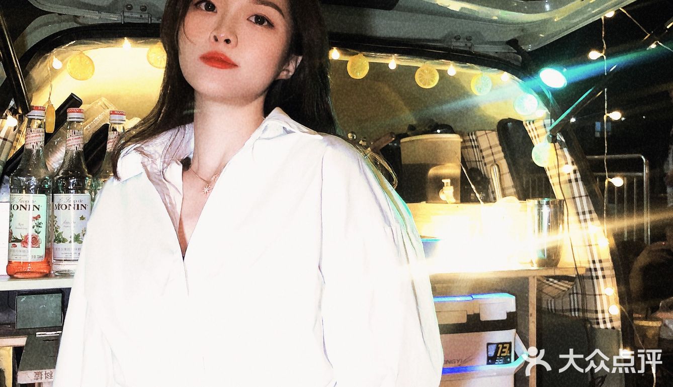 东海岸捕捉到新晋拍照打卡胜地｜网红奶茶车