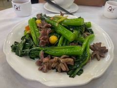 菜心炒鸡杂-文记壹心鸡(宝华路店)