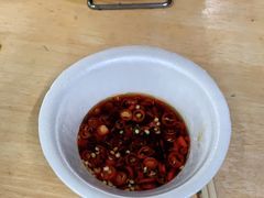 蒜蓉和辣椒圈-威邵鸡煲(西华路总店)