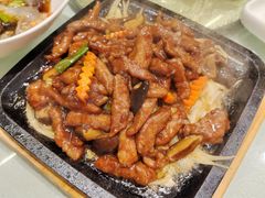 铁板牛柳-添福来墨鱼饺子 · 海鲜东北菜(大连星海·黄浦路店)