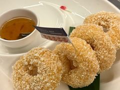 炸虾饼配泰国梅子酱-帕蓝·暹罗料理&曼谷夜市(大学路店)