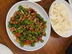 双椒雀胗-谢记上海大排档(长寿路店)