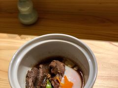 温泉蛋拌牛肉-鮨青(恒基名人购物中心店)