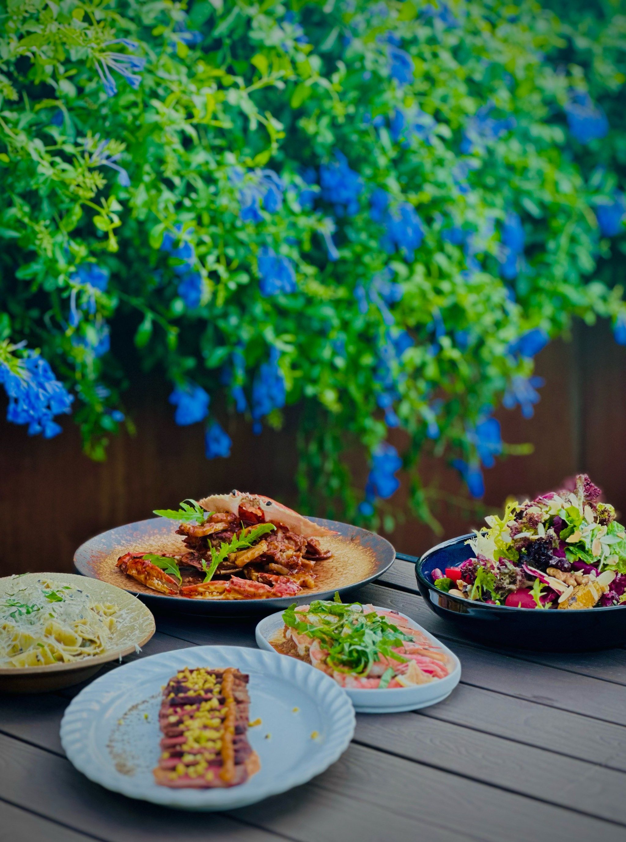 💐秋雨初晴屋顶花园的秘境美食🌟诗酒趁年华