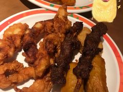 炸羊肉串-比格比萨自助(宋家庄店)