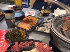 -啊美丽炭火烤肉(滑翔一店)