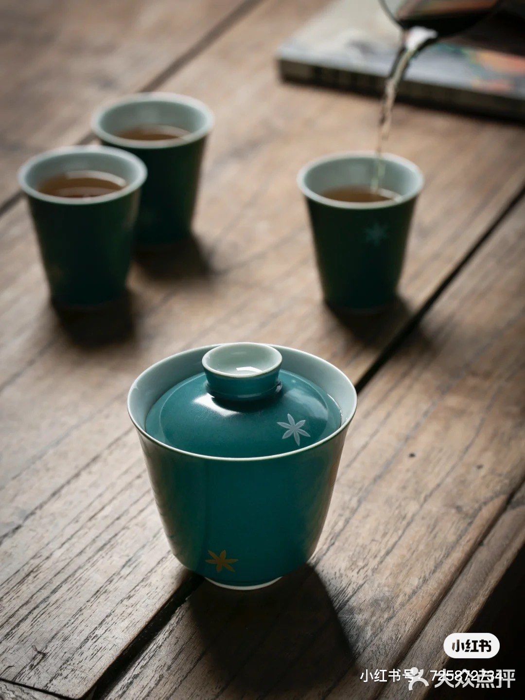 夜半，茶器，生命之花