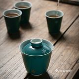 夜半，茶器，生命之花