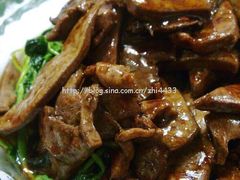 红烧羊肝-蔡阿水羊肉店