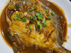 红烧鲳鱼-红灯笼龙凤饭店(宁波老字号店)