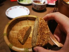 芝麻烧饼-北京老门框爆肚涮肉馆(凤城六路店)