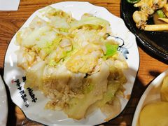 -东来菜馆•手抓海鲜家常菜•海鲜锅贴(鸽子窝店)