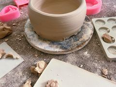 制作过程-馆陶手作坊DIY·陶艺·石塑粘土·石膏娃娃(车陂店)
