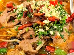水煮牛肉-汤臣·空中餐厅·严选粤菜(石湾世博广场店)