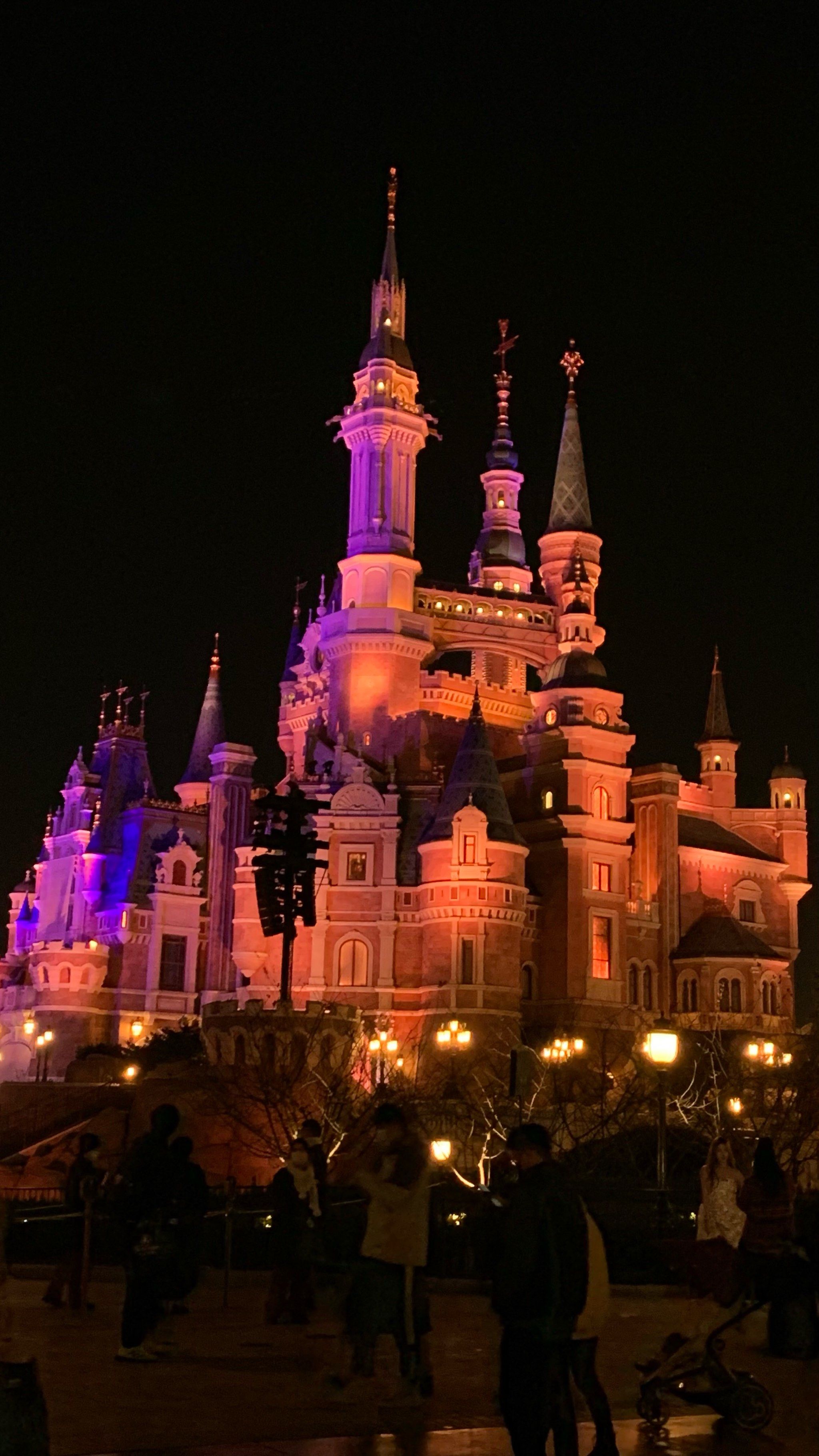 一定不要错过城堡晚上的烟花秀 真的是太美太美啦 梦幻般的世界 那一