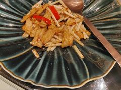 花生芽炒爽肉-北書房·墨宴(国际博览中心店)