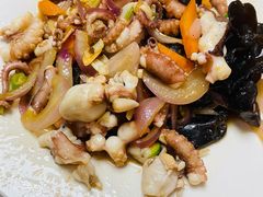 辣炒八爪鱼-宾朋海鲜美食餐厅·特色美食(兴海路店)