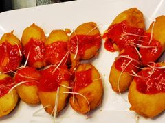 鱼香茄饼-六合居(温江店)