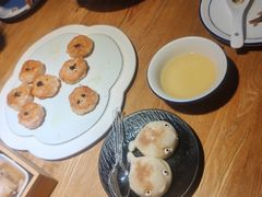 黑松露鱼子酱煎虾滑-永安鱼庄·镇江菜(丁卯店)