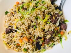 沙茶牛肉炒饭-上楼私房菜(院士路店)