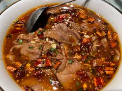 水煮牛肉-老村长•湖北家常菜(南湖店)