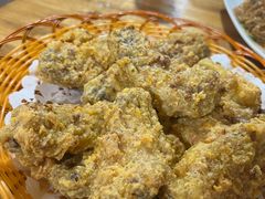 咸蛋黄焗鸡中翼-南记食粥坊·宵夜大排档(卫国路店)