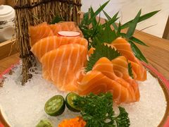 三文鱼刺身-樱の千渡日式料理·铁板烧•烧鸟(金盛田广场店)