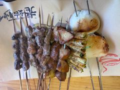 烤羊肉串-老姑砂锅·烧烤天津菜(体北道店)
